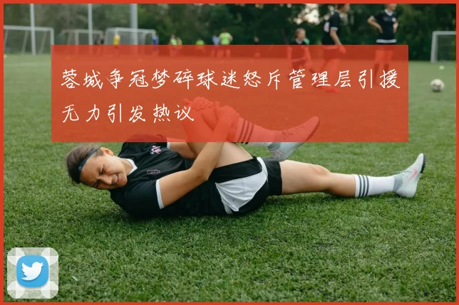 蓉城争冠梦碎球迷怒斥管理层引援无力引发热议